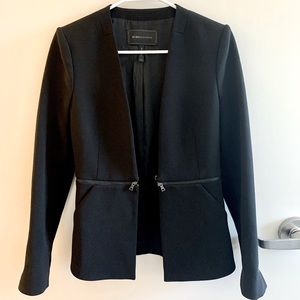 BCBG Maxazria Pierce blazer, black XXS
